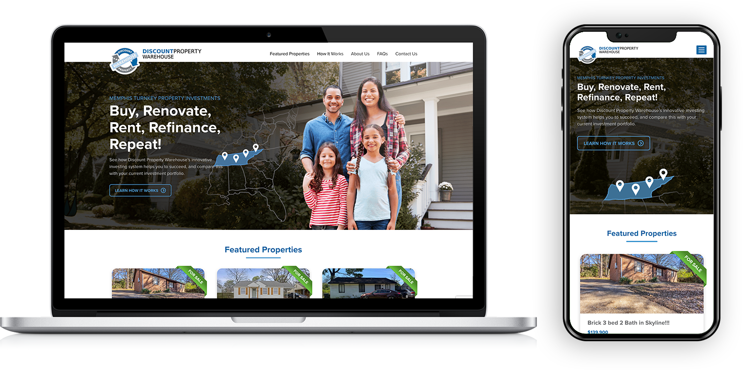 Discount Property Warehouse Website